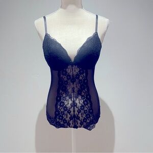 H&M Black Lace Chemise